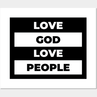 Love God Love People Design Posters and Art